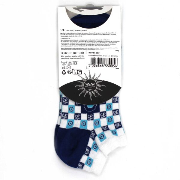 Chaussettes basses M/L Hop Hare Bamboo (41-46) - Om et Evil Eye- Vendu par 1 – Image 3