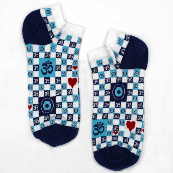Chaussettes basses M/L Hop Hare Bamboo (41-46) - Om et Evil Eye- Vendu par 1 – Image 4