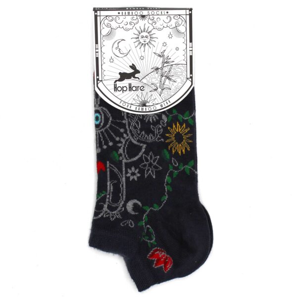 Chaussettes basses en bambou Hop Hare S/M (36-40) - Hamsa- Vendu par 1 – Image 2