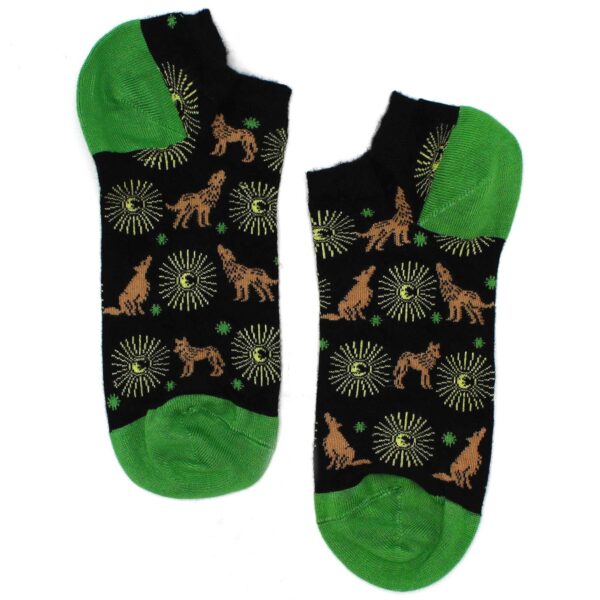 Chaussettes basses en bambou Hop Hare M/L (41-46) - Moonlight Wolfs- Vendu par 1 – Image 4