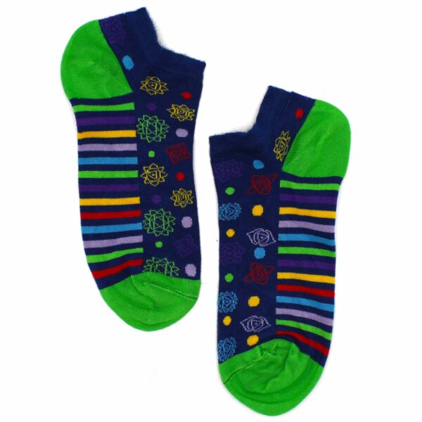 Chaussettes basses en bambou Hop Hare M/L (41-46) - 7 Chakra- Vendu par 1 – Image 4