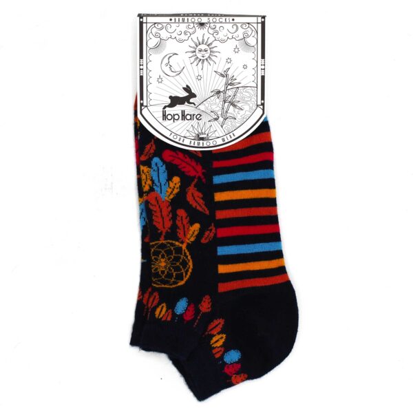 Chaussettes basses en bambou Hop Hare S/M (36-40) - Dreamcatcher- Vendu par 1 – Image 2