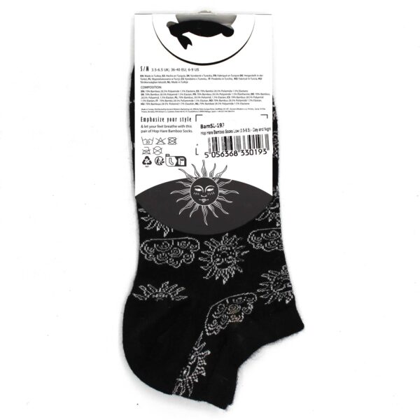 M/L Hop Hare Bamboo Chaussettes Basses (41-46) - Jour et Nuit- Vendu par 1 – Image 3