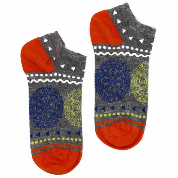Chaussettes basses en bambou Hop Hare S/M (36-40) - Fleurs de Vie- Vendu par 1