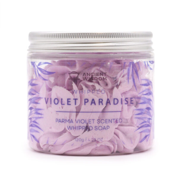 Savon Crème Chantilly à la Violette de Parme 120g- Vendu par 1