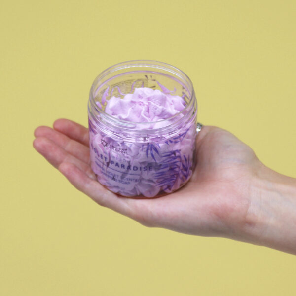 Savon Crème Chantilly à la Violette de Parme 120g- Vendu par 1 – Image 3