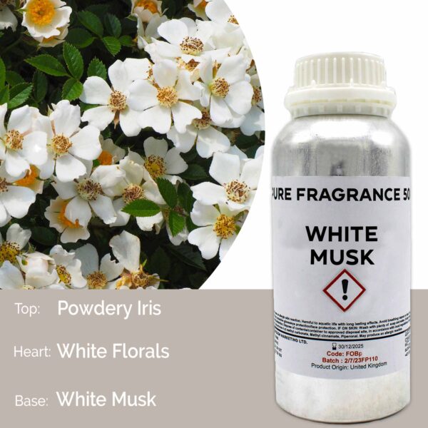 500ml (Pur) FO - Musc Blanc- Vendu par 1
