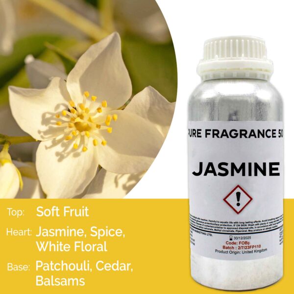 500ml (Pur) FO - Jasmin- Vendu par 1