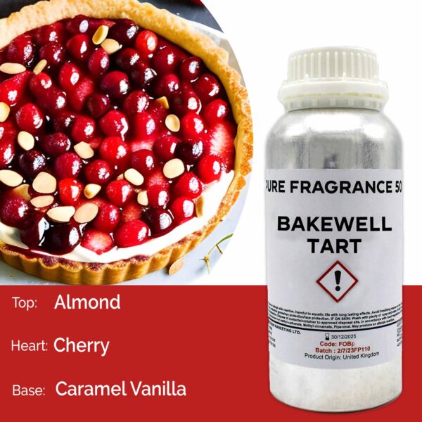 Huile parfumée pure Bakewell Tart - 500 ml- Vendu par 1
