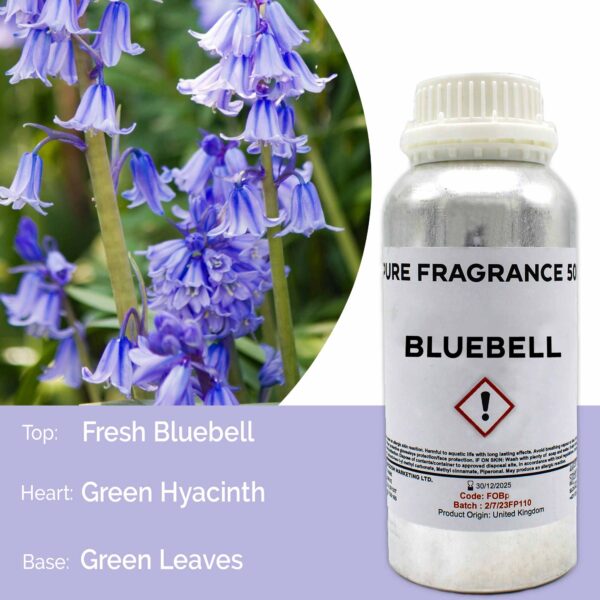 Huile parfumée pure Bluebell - 500 ml- Vendu par 1