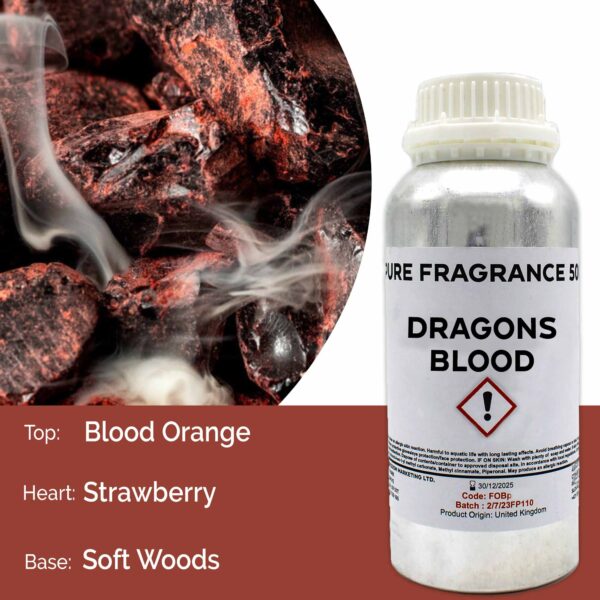 Huile parfumée pure Dragons Blood - 500 ml- Vendu par 1
