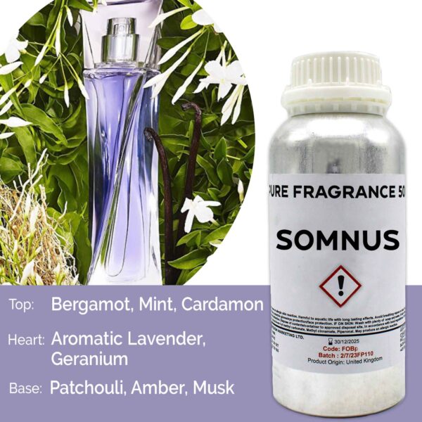 Huile parfumée pure Somnus - 500 ml- Vendu par 1