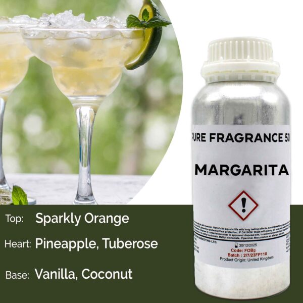 Huile parfumée pure Margarita - 500 ml- Vendu par 1