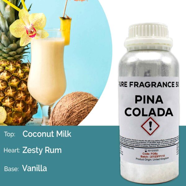 Huile parfumée pure Pina Colada - 500 ml- Vendu par 1