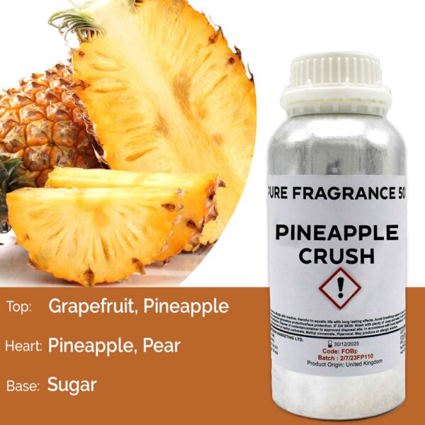Huile parfumée pure Ananas Crush - 500 ml- Vendu par 1