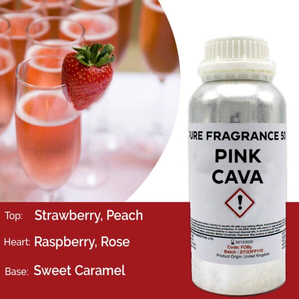 Huile parfumée pure Cava Rose - 500 ml- Vendu par 1