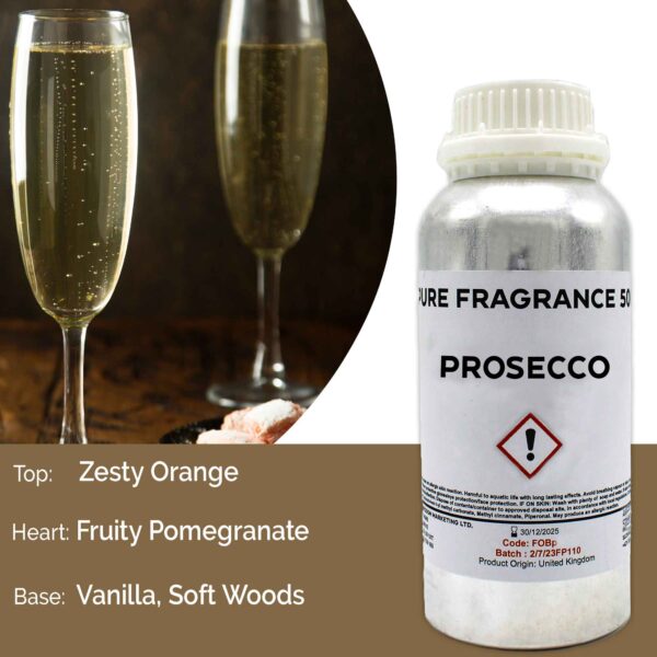 Huile parfumée pur Prosecco - 500 ml- Vendu par 1