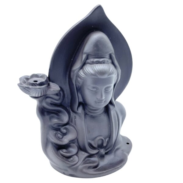 Brûleur d'encens à reflux - Bouddha Serine- Vendu par 1