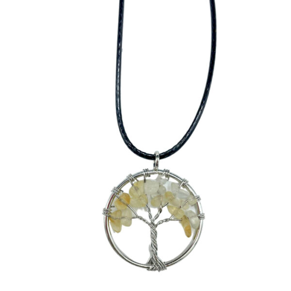 Pendentif Arbre de Vie - Cornaline- Vendu par 1