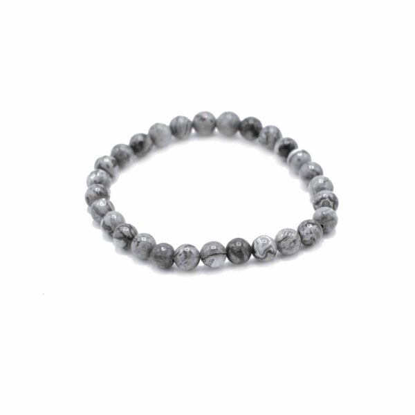 Bracelet de manifestation de pierres précieuses - Pierre de carte - Prospérité- Vendu par 1