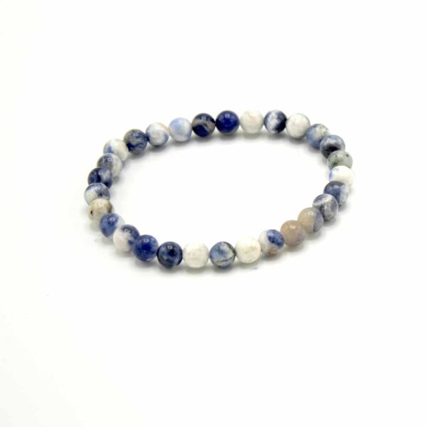 Bracelet de manifestation de pierres précieuses - Sodalite - Vérité- Vendu par 1