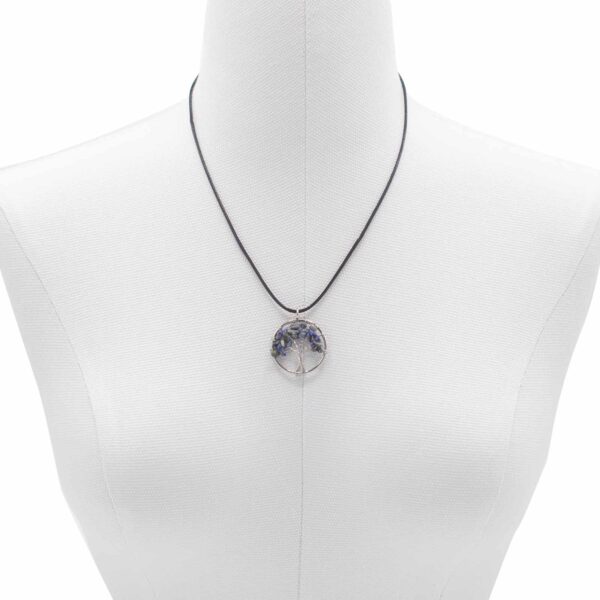 Pendentif Arbre de Vie - Sodalite- Vendu par 1 – Image 2