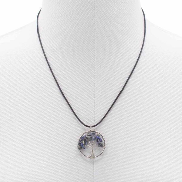 Pendentif Arbre de Vie - Sodalite- Vendu par 1 – Image 3
