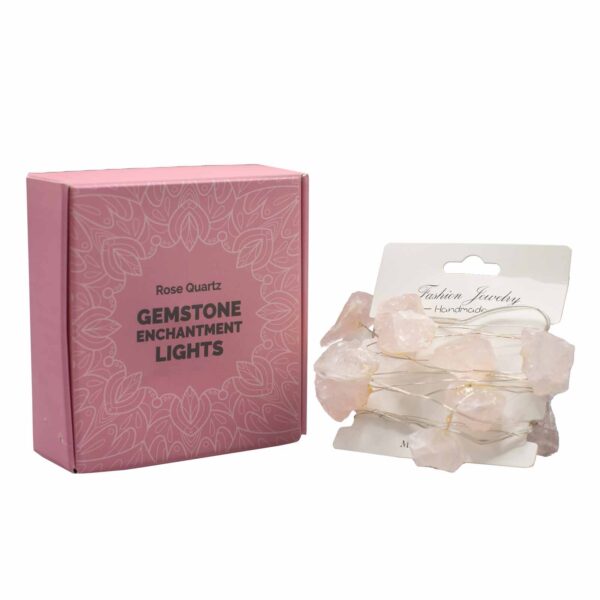 Lumières denchantement de pierres précieuses - Quartz rose- Vendu par 1