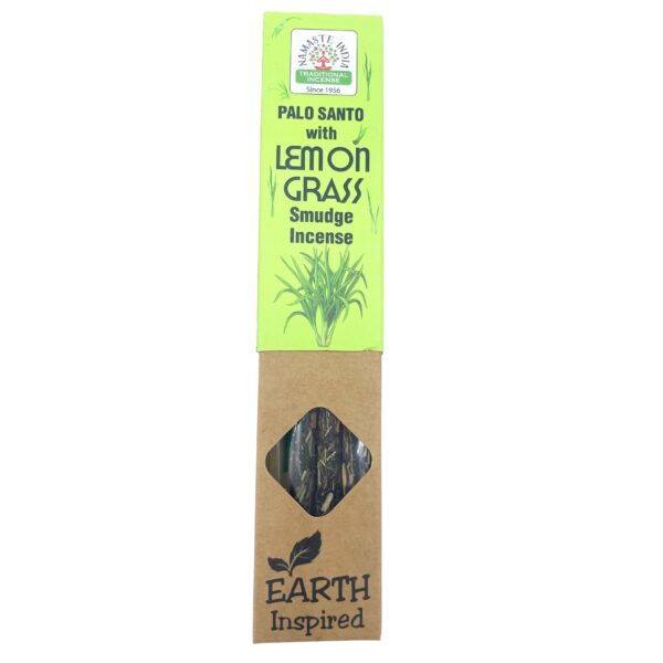 Encens de tache inspiré de la Terre - Citronnelle- Vendu par 1 – Image 2