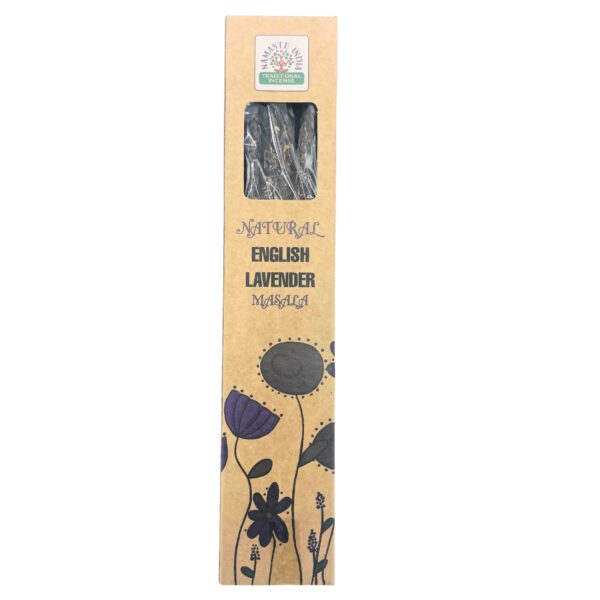 Encens Botanique Naturel Masala - Lavande Anglaise- Vendu par 1 – Image 2