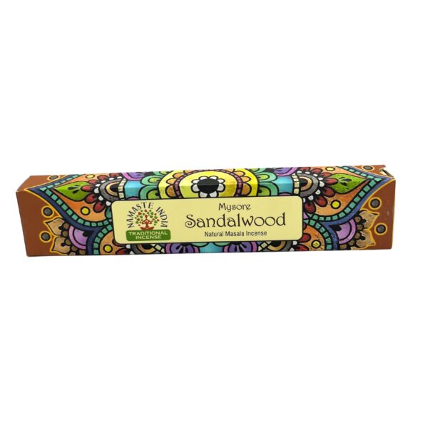 Encens Namaste Mandala Masala - Bois de Santal- Vendu par 1 – Image 4