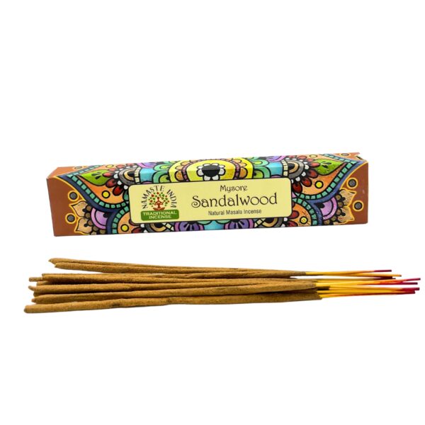 Encens Namaste Mandala Masala - Bois de Santal- Vendu par 1 – Image 2