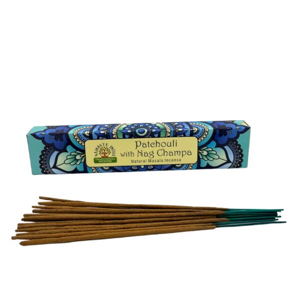 Encens Namaste Mandala Masala - Patchouli Au Nag Champa- Vendu par 1 – Image 2