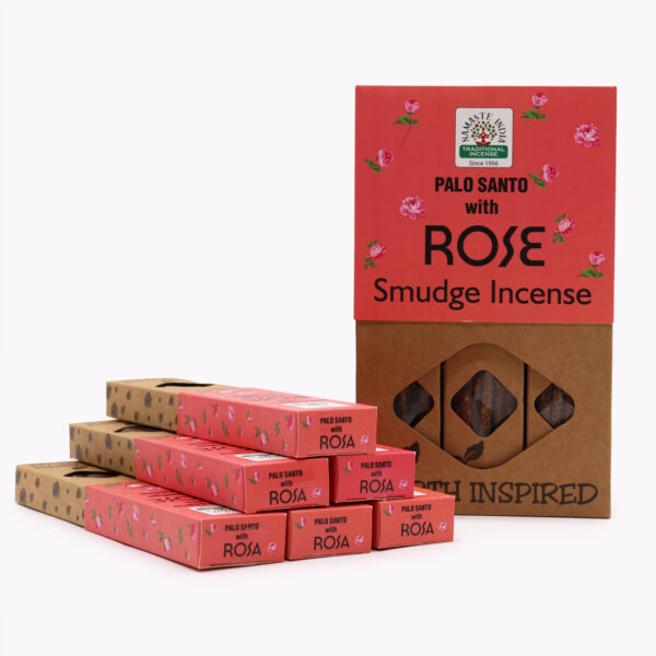 Encens de tache inspiré de la Terre - Rose- Vendu par 1 – Image 4