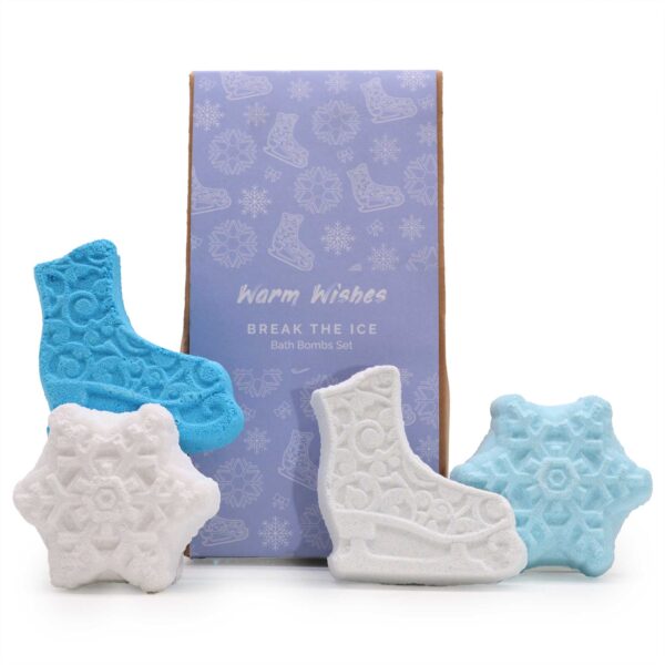 Coffret cadeau de bombes de bain de Noël Break the Ice- Vendu par 1
