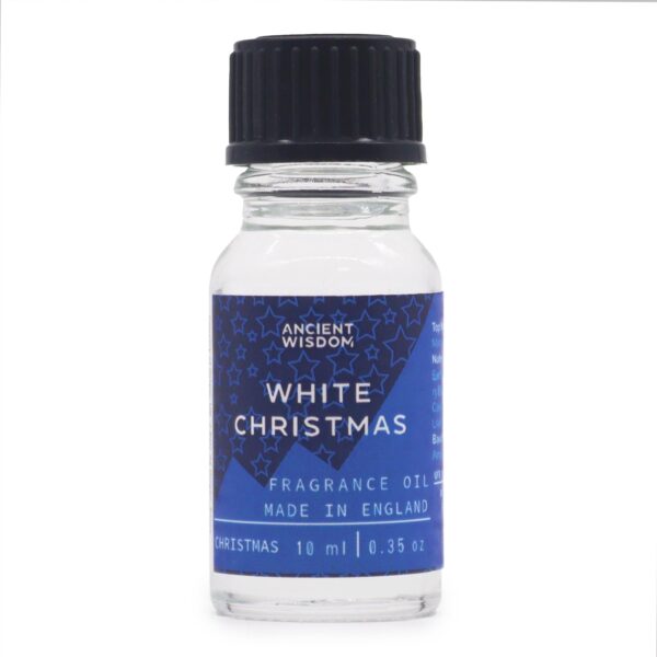 Huile parfumée de Noël blanche 10 ml- Vendu par 1