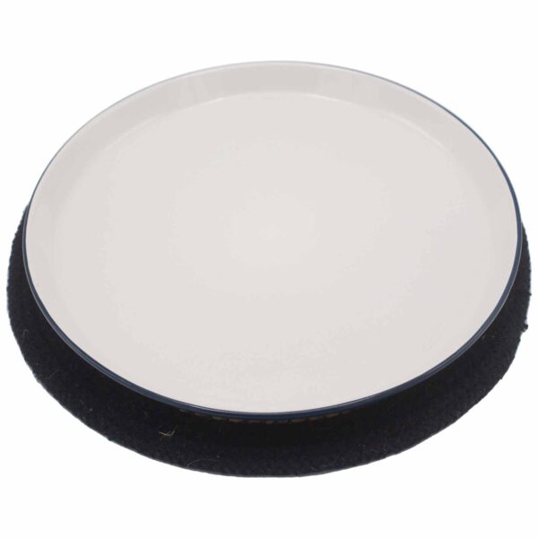 Set de Table Naturel - Jute & Coton 30cm - Bordure Noire- Vendu par 1 – Image 2