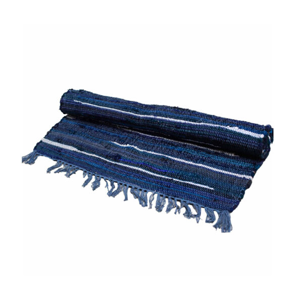 Petit Tapis Rag - 50x90cm - qualité premium - Gris Charbon- Vendu par 1