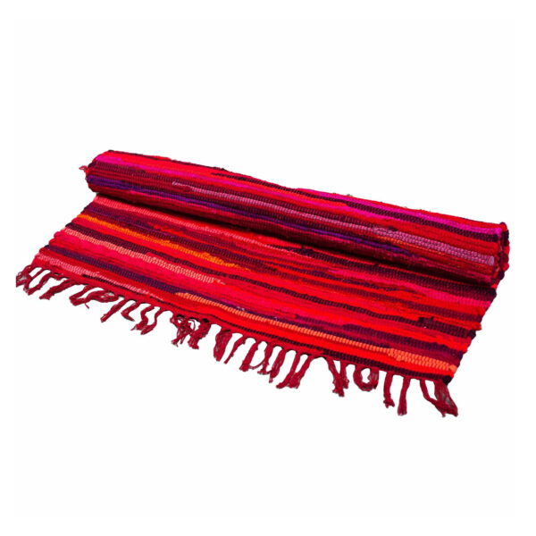 Grand Tapis Rag - 150x90cm - qualité premium - Shocking Pinks- Vendu par 1