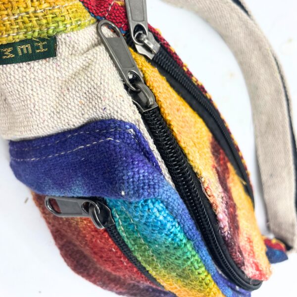 Sac banane en chanvre tiedye- Vendu par 1 – Image 3