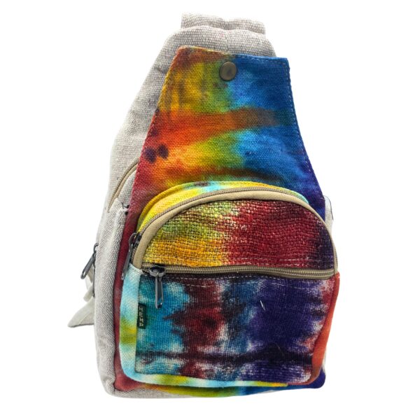 Sac à bandoulière en chanvre Tiedye- Vendu par 1