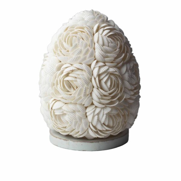 Lampe Coquillage Boho - Rose Ovale - 15 cm- Vendu par 1