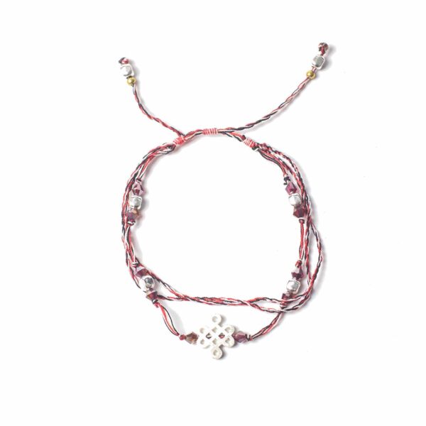 Bracelet à cordes Temple - Voyage de vie- Vendu par 1