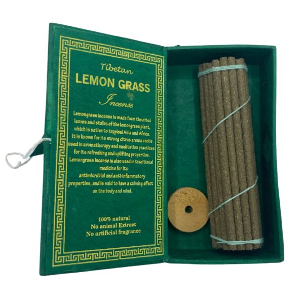 Coffret cadeau Himalayan Sughandit Dhoop Incesne - Citronnelle- Vendu par 1 – Image 4
