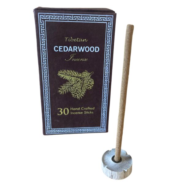 Coffret cadeau Himalayan Sughandit Dhoop Incesne - Bois de cèdre- Vendu par 1