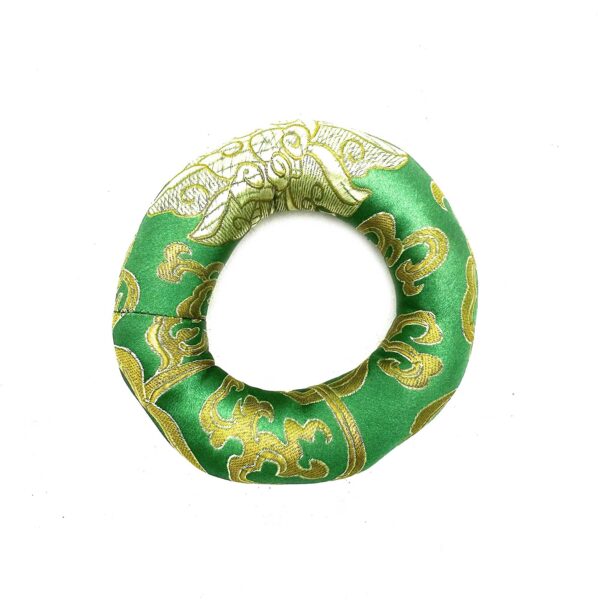 Coussin cerceau 10 cm (pour bol chantant 12-14 cm) - Vert- Vendu par 1 – Image 2