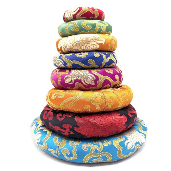 Coussin cerceau 14 cm (pour bol chantant 16-18 cm) couleur aléatoire- Vendu par 1 – Image 4