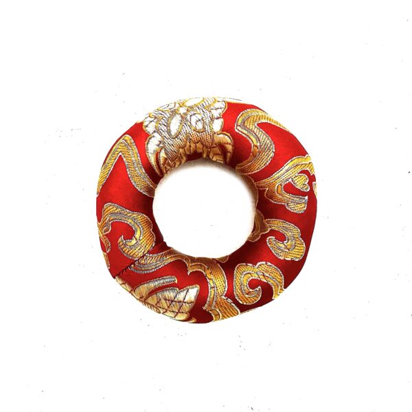 Coussin Cerceau 8 cm (pour bol chantant 10-12 cm) - Rouge- Vendu par 1