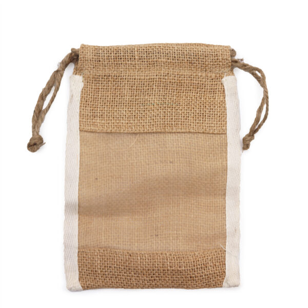 Pochette en Jute Lavée Med - 21x15cm- Vendu par 1 – Image 2