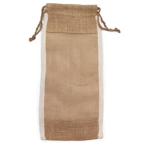 Pochette Longue en Jute Lavée - 35x15cm- Vendu par 1 – Image 2